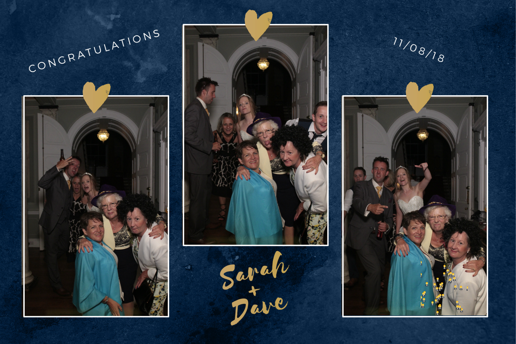 Sarah & Dave's Wedding | View more photos from the event at gallery.myphotoboothexperience.co.uk/u/MyPhotoBoothExperienceLtd/Sarah-Daves-Wedding